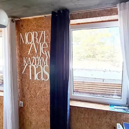 아파트 Sub Hel. Budzetowe W Domu Z Basenem. Wokol Domu Tylko Natura. Balkon Zbyteczny. *