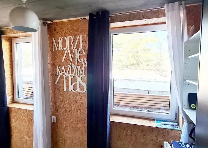 Διαμέρισμα Sub Hel. Budzetowe W Domu Z Basenem. Wokol Domu Tylko Natura. Balkon Zbyteczny. *